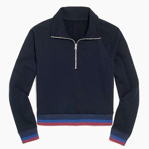 J. Crew Navy Stripe Pullover